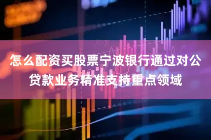 怎么配资买股票宁波银行通过对公贷款业务精准支持重点领域